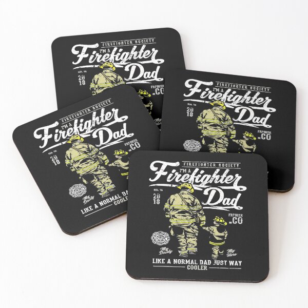 Item preview, Firefighter Dad shirt Firefighter shirt Father's Day gift designed and sold by BRtisticDesigns.