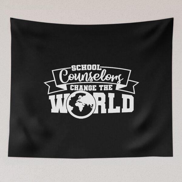 Item preview, School Counselor Change The World designed and sold by karamzack.