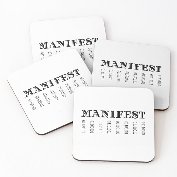 Item preview, manifest with binary designed and sold by AgapeStreetwear.