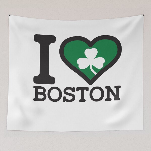 Item preview, “I love Boston" Basketball Fan T Shirt designed and sold by Ink Inc.