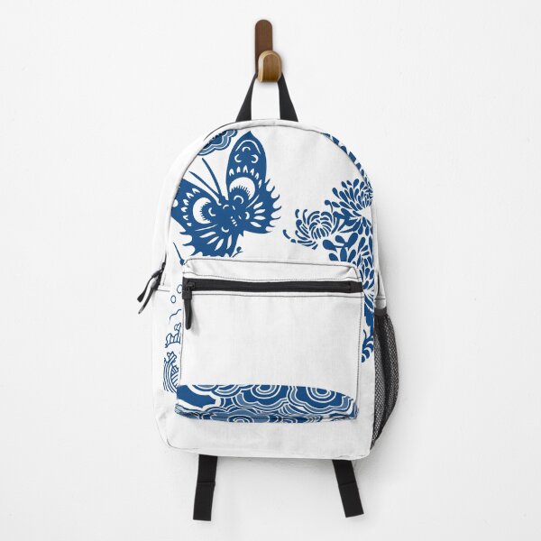 Item preview, Letter-B. Blue & White Chinoiserie Alph, abet Letter Style designed and sold by PonDeArt.