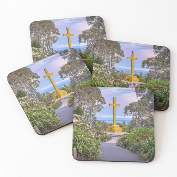 Item preview, The Memorial Cross at Mount Macedon designed and sold by Steven Jodoin.
