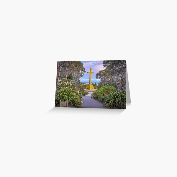 Item preview, The Memorial Cross at Mount Macedon designed and sold by Steven Jodoin.