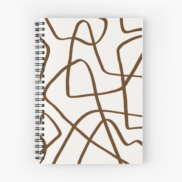 Item preview, abstract lines brown designed and sold by selinasherman.