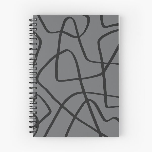 Item preview, abstract lines grey designed and sold by selinasherman.