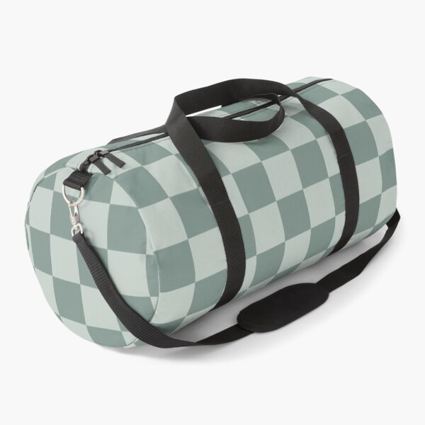 Item preview, nordic green checkered pattern designed and sold by ZANGRAM.