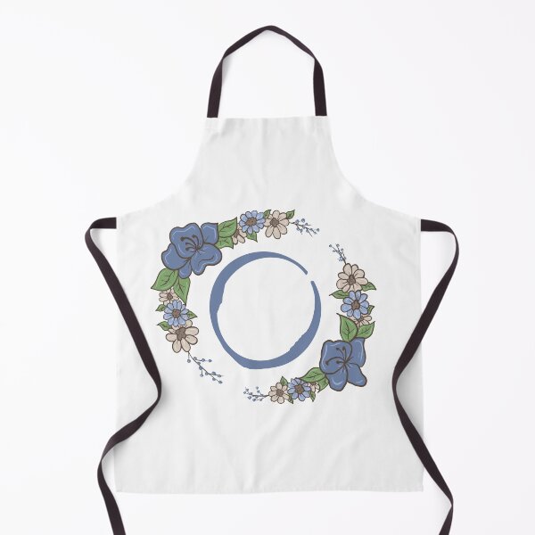 Item preview, Blue Floral O designed and sold by missmann.