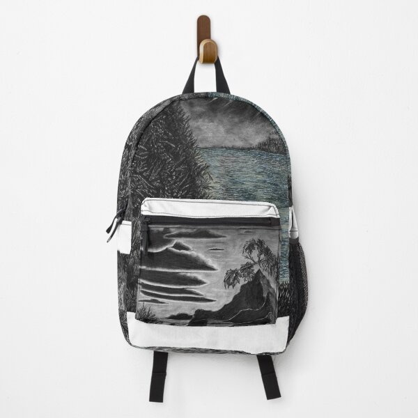 Item preview, black and white land scape designed and sold by ichmelyan-com.
