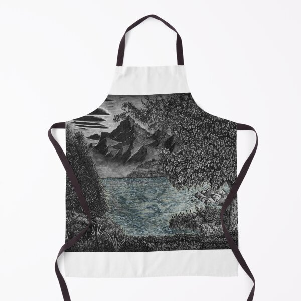 Item preview, black and white land scape designed and sold by ichmelyan-com.