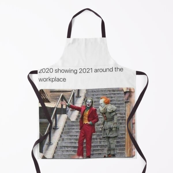 Item preview, 2020 showing 2021 around the workplace designed and sold by shitpostanon.