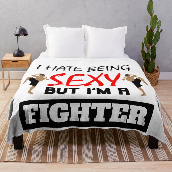 Artikelvorschau, I Hate Being Sexy But I'm A Fighter entworfen und verkauft von OMdesigns93.