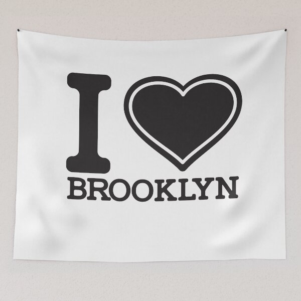 Item preview, “I love Brooklyn" Basketball fan T Shirt designed and sold by Ink Inc.