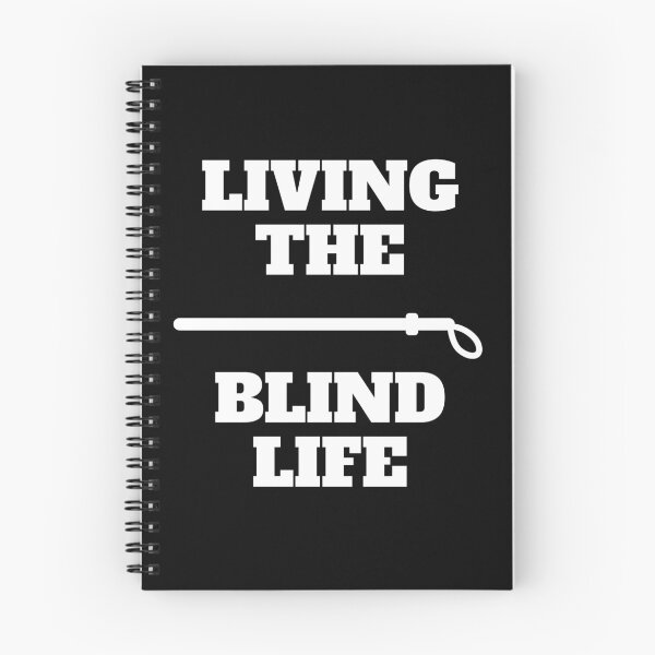 Item preview, Living the blind life visually impaired low vision black designed and sold by daguilon.