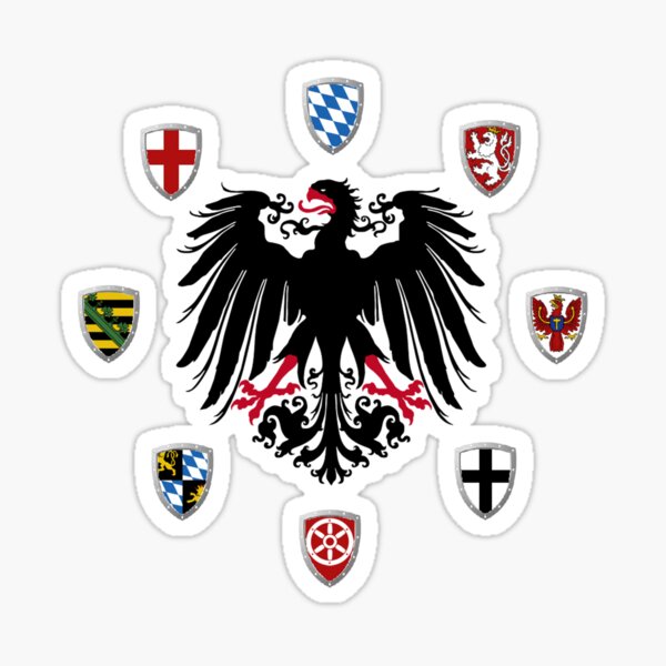 Holy Roman Empire Electors Sticker
