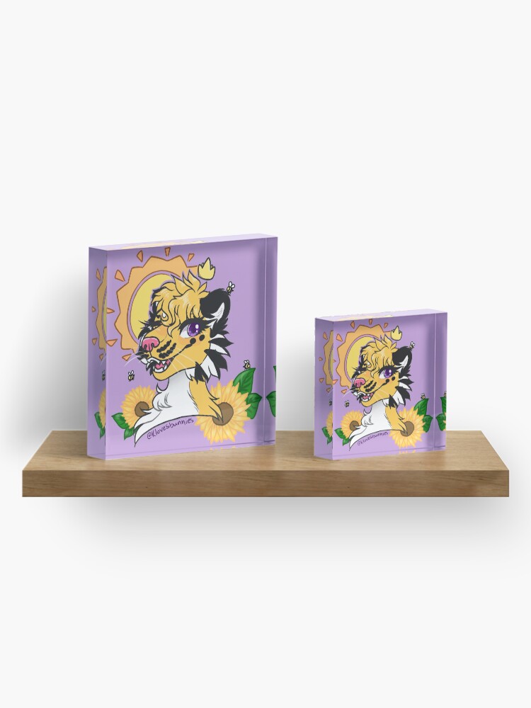 Alternate view of Sunny Bee Acrylic Block