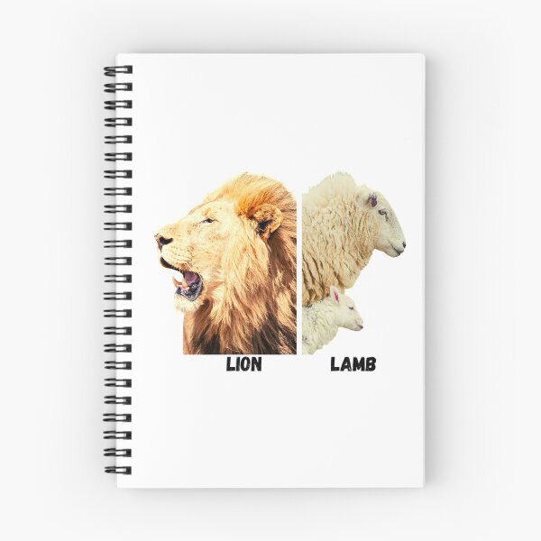 Item preview, A lion verses a lamb and a sheep  designed and sold by AnnaBBS.