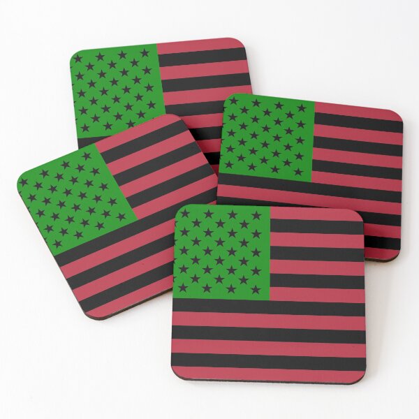 Item preview, Afro-America Flag designed and sold by mantrasupply.