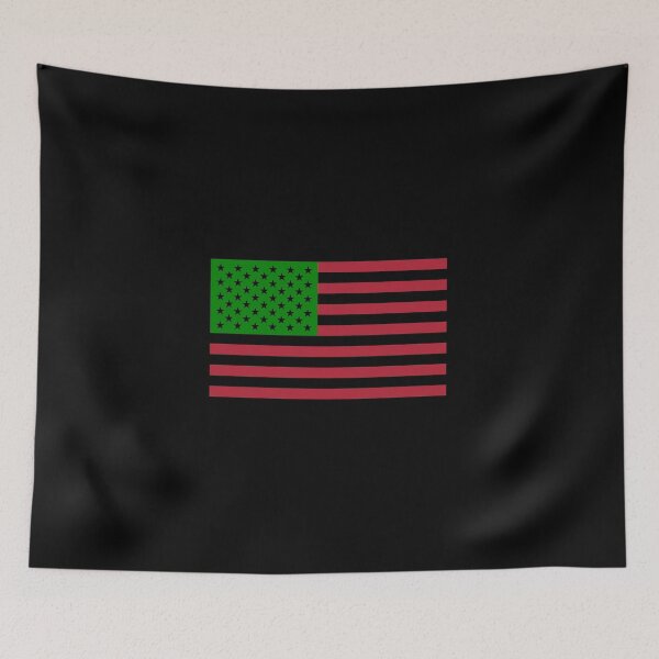 Item preview, Afro-America Flag designed and sold by mantrasupply.