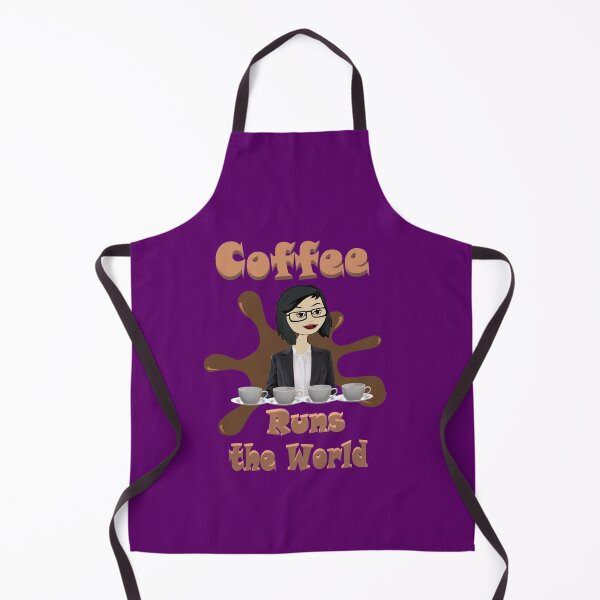Item preview, Coffee Runs the World designed and sold by KJKlassiks.