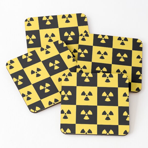 Item preview, Black and Yellow Radioactive Pattern designed and sold by ZANGRAM.