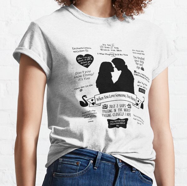 Item preview, Captain Swan "Iconic Quotes" Silhouette Design  designed and sold by The_Girly_Nerd_Shop.