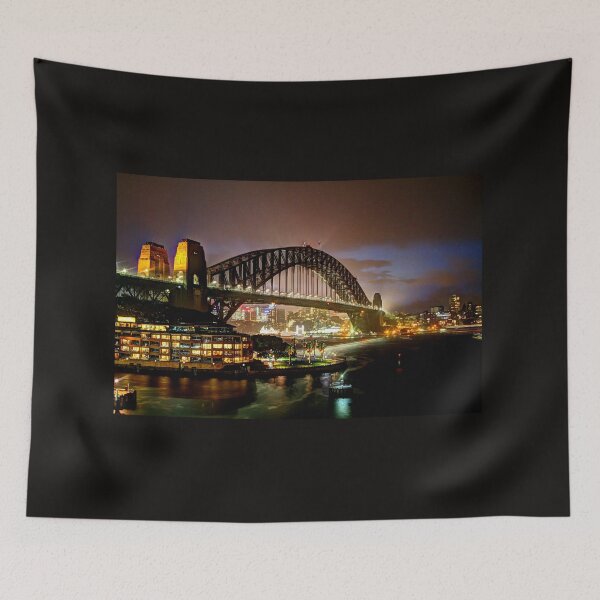 Item preview, Sydney Harbour Bridge Bathed at Dusk designed and sold by Blackadder Photography.