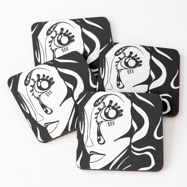 Item preview, Black and White Tears designed and sold by SakuraArtsCC.
