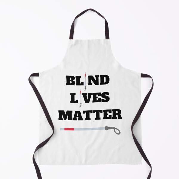 Item preview, Blind lives matter, blind life visually impaired low vision white designed and sold by daguilon.