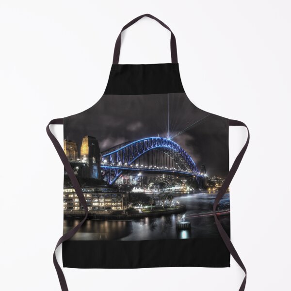 Item preview, Sydney Harbour Bridge Bathed in Blue II designed and sold by Blackadder Photography.