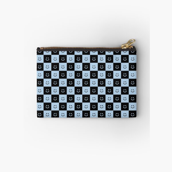 Item preview, Basic Black & Blue Checkered Smilie Pattern designed and sold by ZANGRAM.
