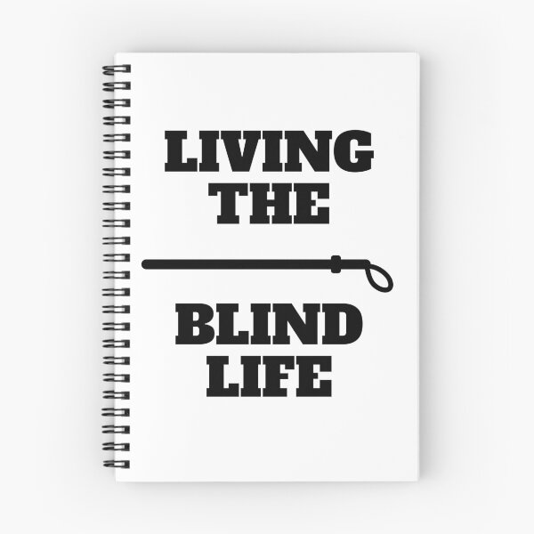 Item preview, Living the blind life visually impaired low vision white designed and sold by daguilon.