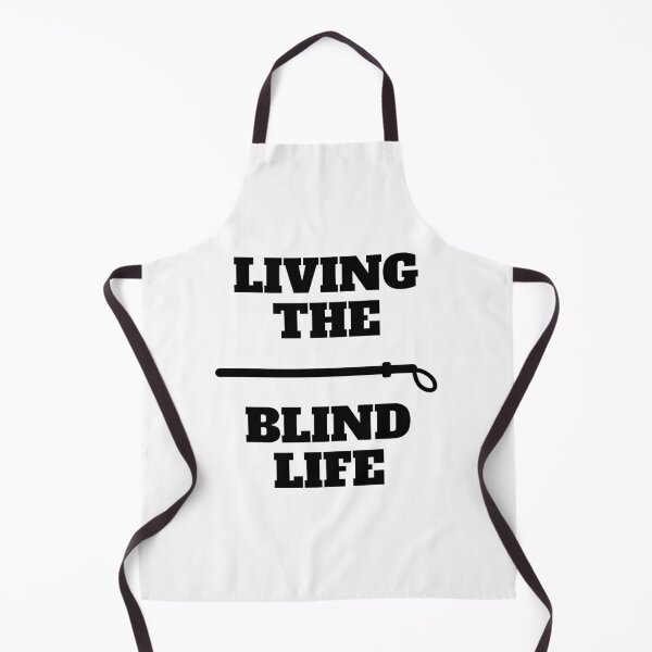 Item preview, Living the blind life visually impaired low vision white designed and sold by daguilon.
