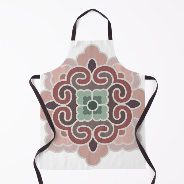 Item preview, Korean Traditional Beige Pattern Style 9 on White BG designed and sold by FollowtheOrigin.