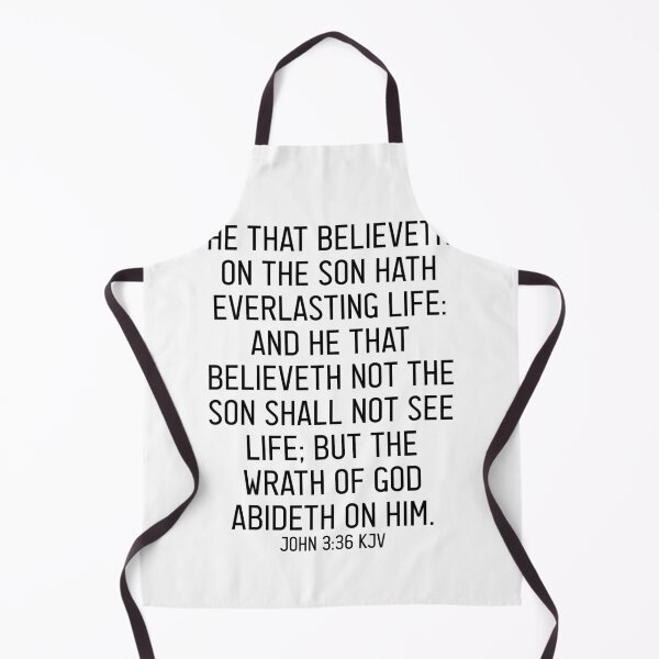 Item preview, John 3:36 KJV designed and sold by Logosdesignshop.