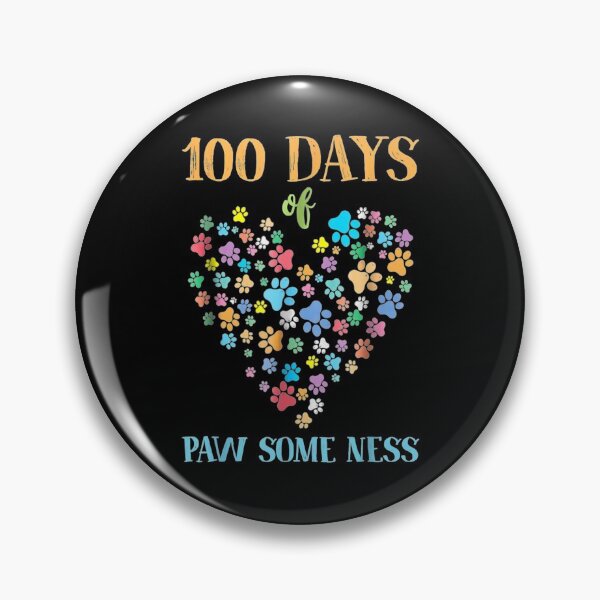 Item preview, Dog Paw 100 Days Of School Animal Funny  designed and sold by shirleyfinley.