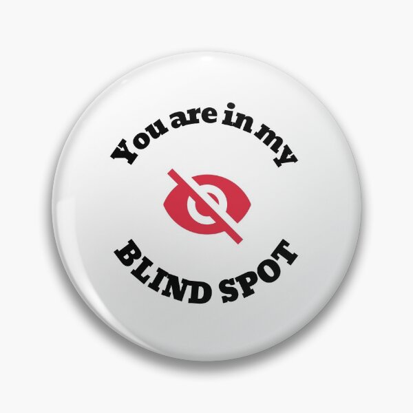 Item preview, Blind spot, blind life visually impaired low vision white designed and sold by daguilon.