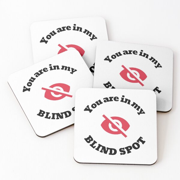 Item preview, Blind spot, blind life visually impaired low vision white designed and sold by daguilon.