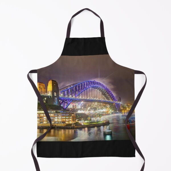 Item preview, Sydney Harbour Bridge Bathed in Blue III designed and sold by Blackadder Photography.