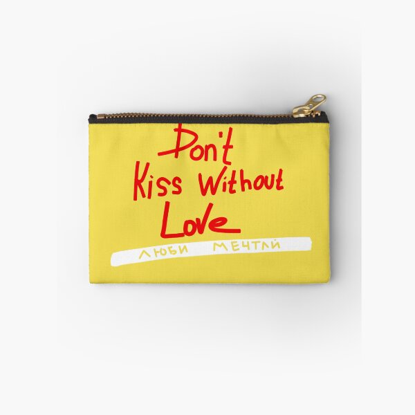 Item preview, Fun lettering, Don't kiss without love, Text, Quote  designed and sold by Babydov.
