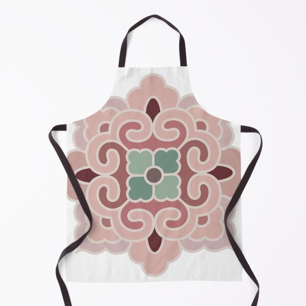 Item preview, Korean Traditional Beige Pattern Style 10 on White BG designed and sold by FollowtheOrigin.