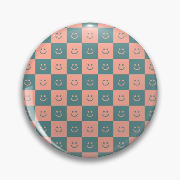 Item preview, Beachy Smilies Chessboard Pattern designed and sold by ZANGRAM.