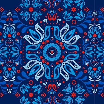 Artwork thumbnail, Folk Floral Tale by istaria