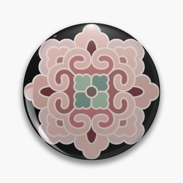 Item preview, Korean Traditional Beige Pattern Style 10 on Black BG designed and sold by FollowtheOrigin.