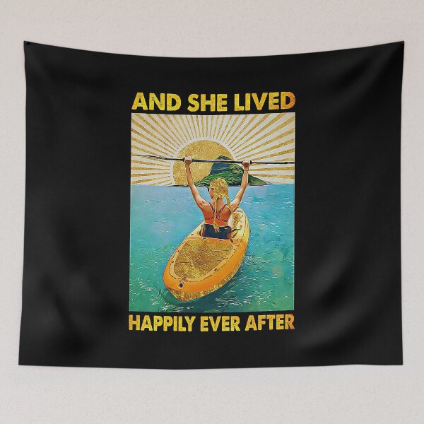 Item preview, Kayaking And she lived happily ever after designed and sold by Kendall188.