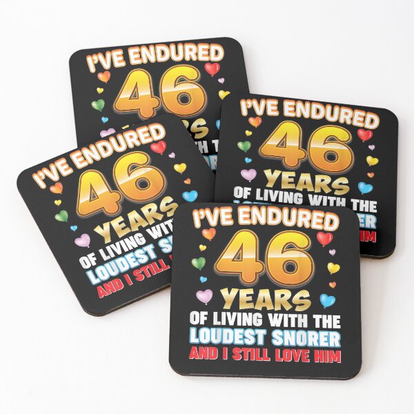 Item preview, I've Endured 46 Years Of Living With The Loudest Snorer And  designed and sold by shirleyfinley.