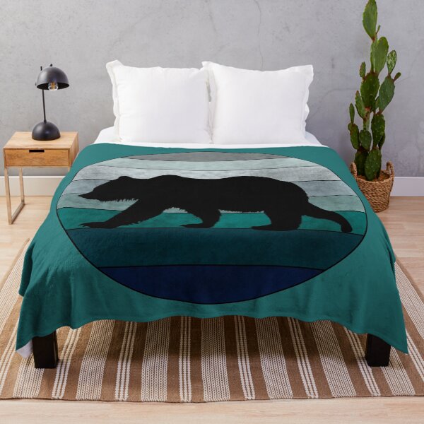 Item preview, Teal Retro Bear Sunset designed and sold by GyngerGarza.