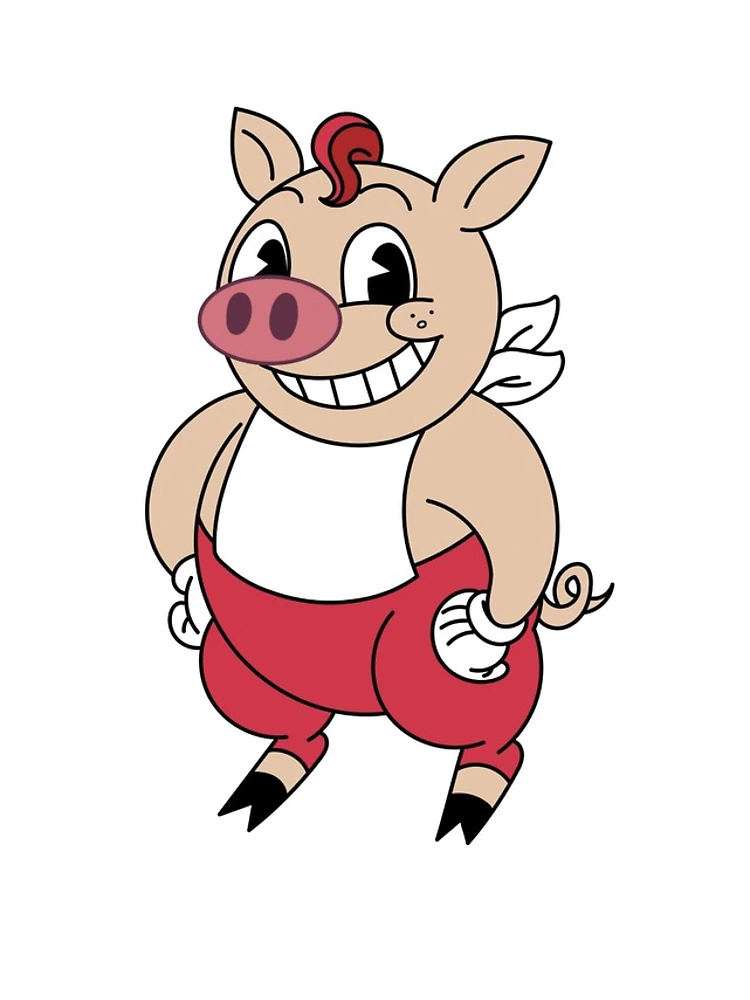 Thumbnail 4 of 4, iPhone Case, Retro Pig designed and sold by RedsStickerShop.