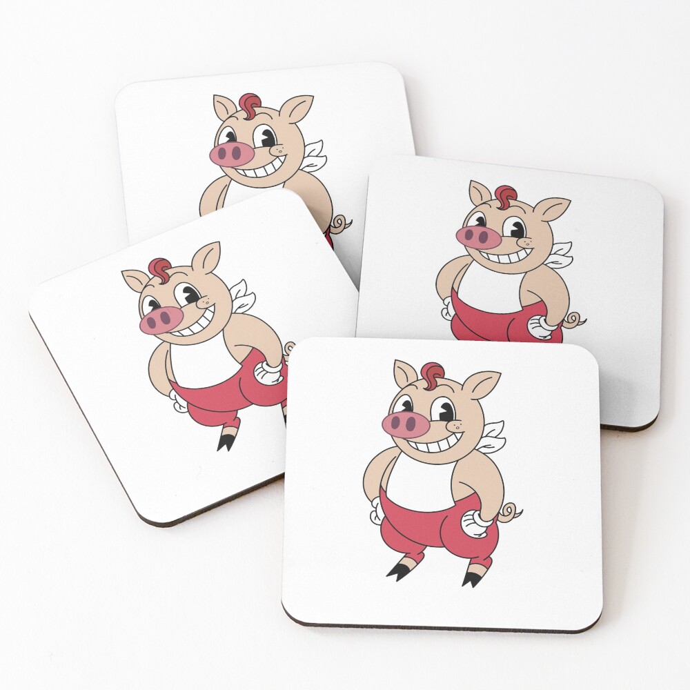 Item preview, Coasters (Set of 4) designed and sold by RedsStickerShop.