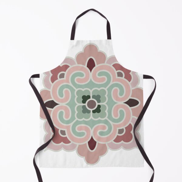 Item preview, Korean Traditional Beige Pattern Style 12 on White BG designed and sold by FollowtheOrigin.