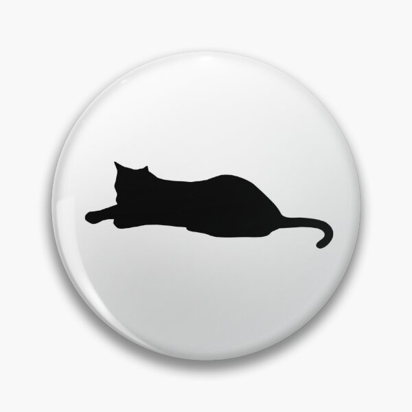 Item preview, Silhouette of a Cat Lying Down   designed and sold by Lena-Bear.